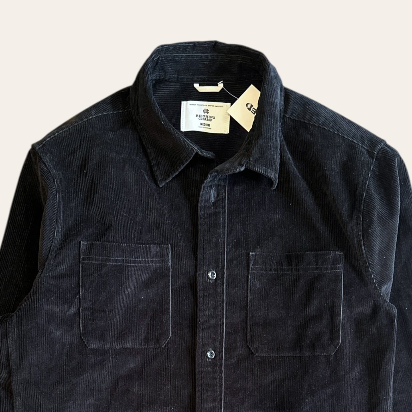 Reigning Champ Corduroy Shirt Size M