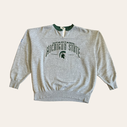 Vintage Michigan Spartans Sweater Size XL