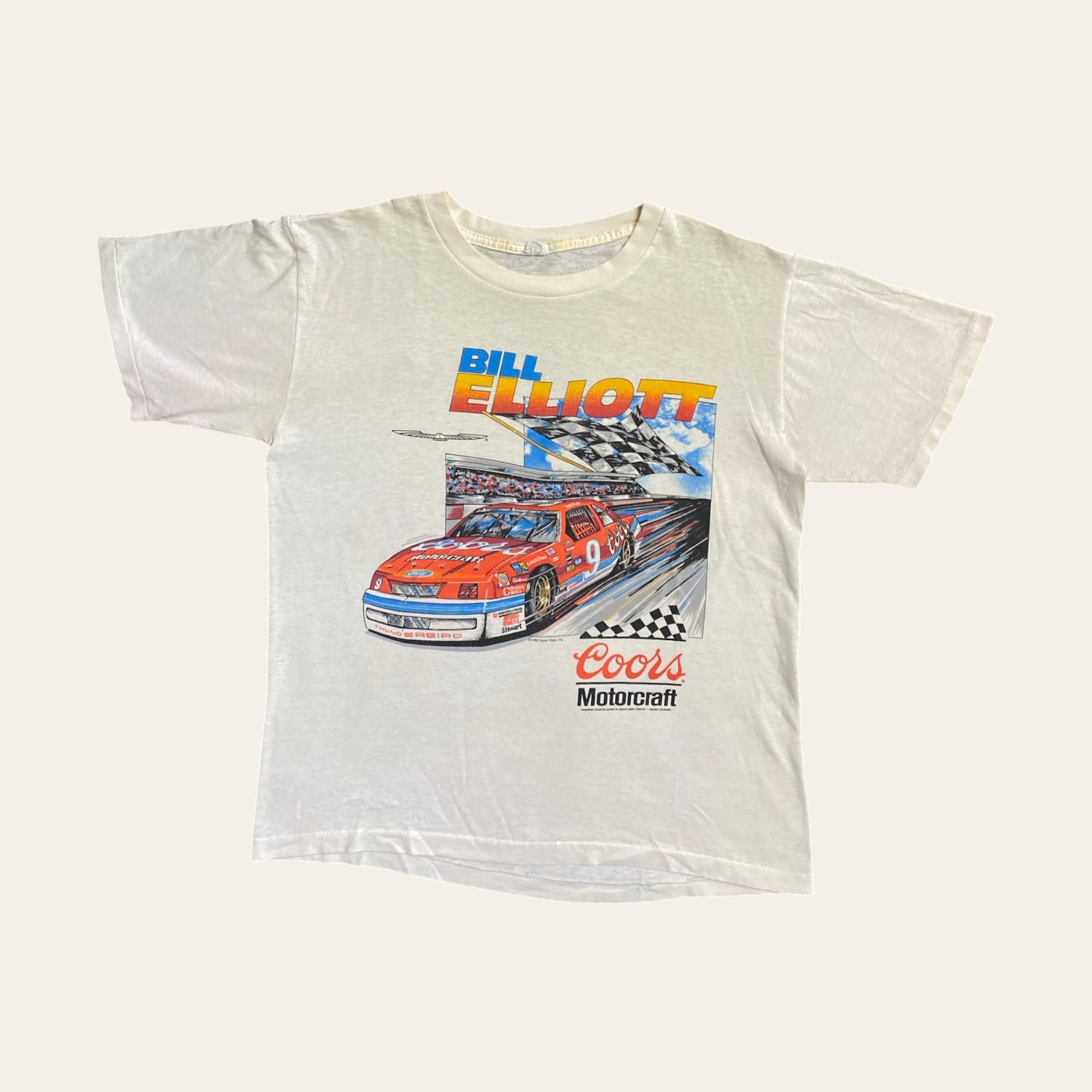 88' Bill Elliot Coors Racing Tee Size M