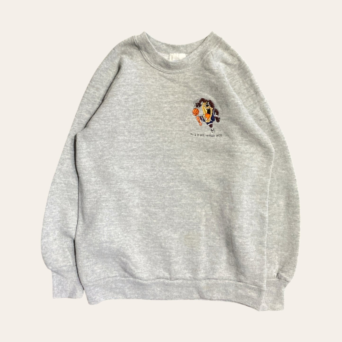 95' Warner Bro's Taz Sweater Grey Size Youth L