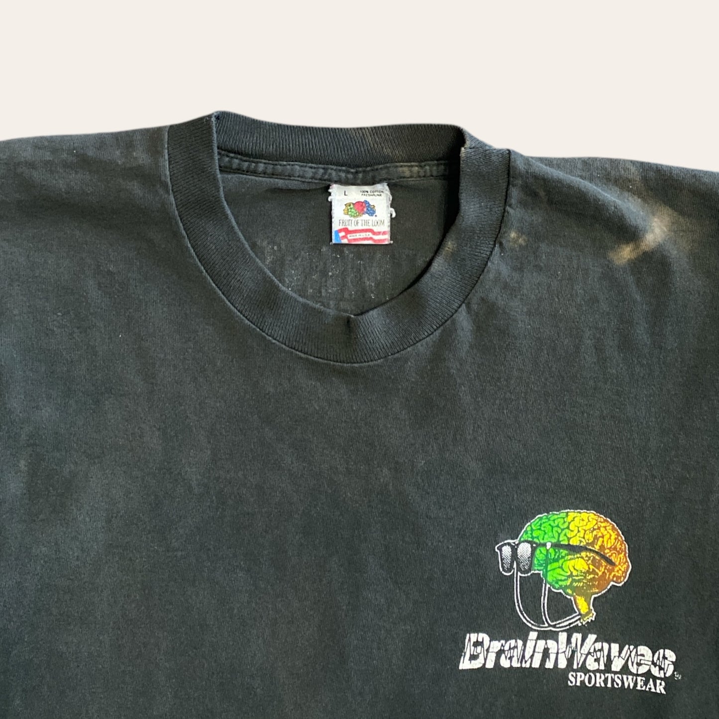 90's Brain Wave Sportswear Tee Size L