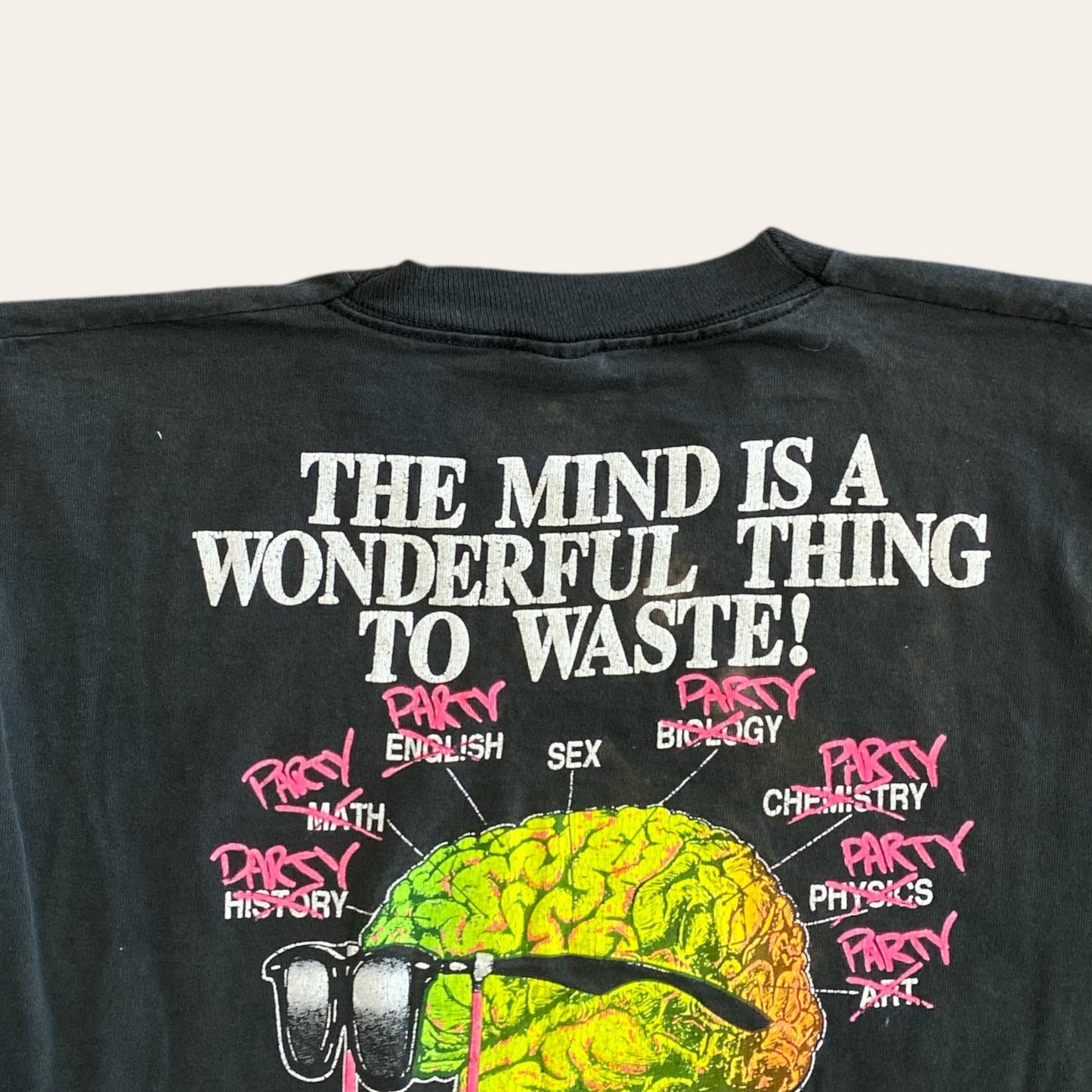 90's Brain Wave Sportswear Tee Size L