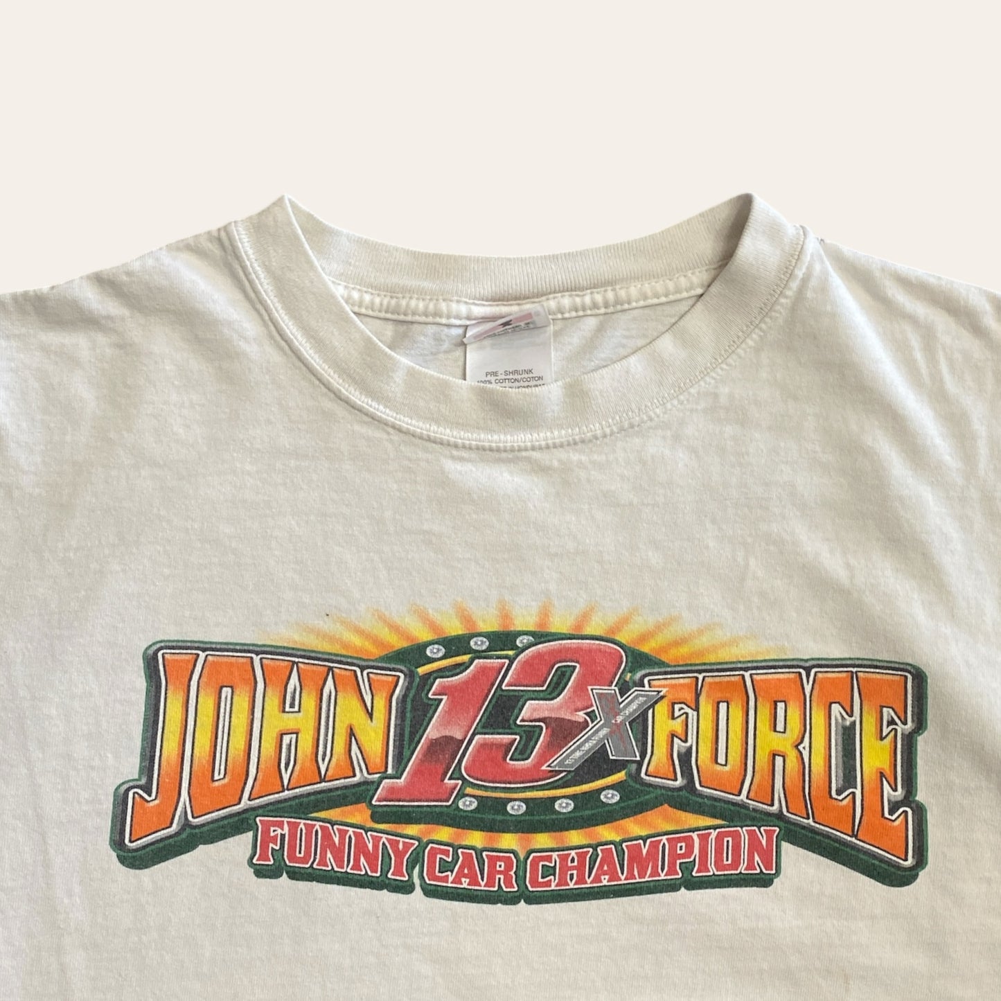 06' John Force Racing Tee Size M