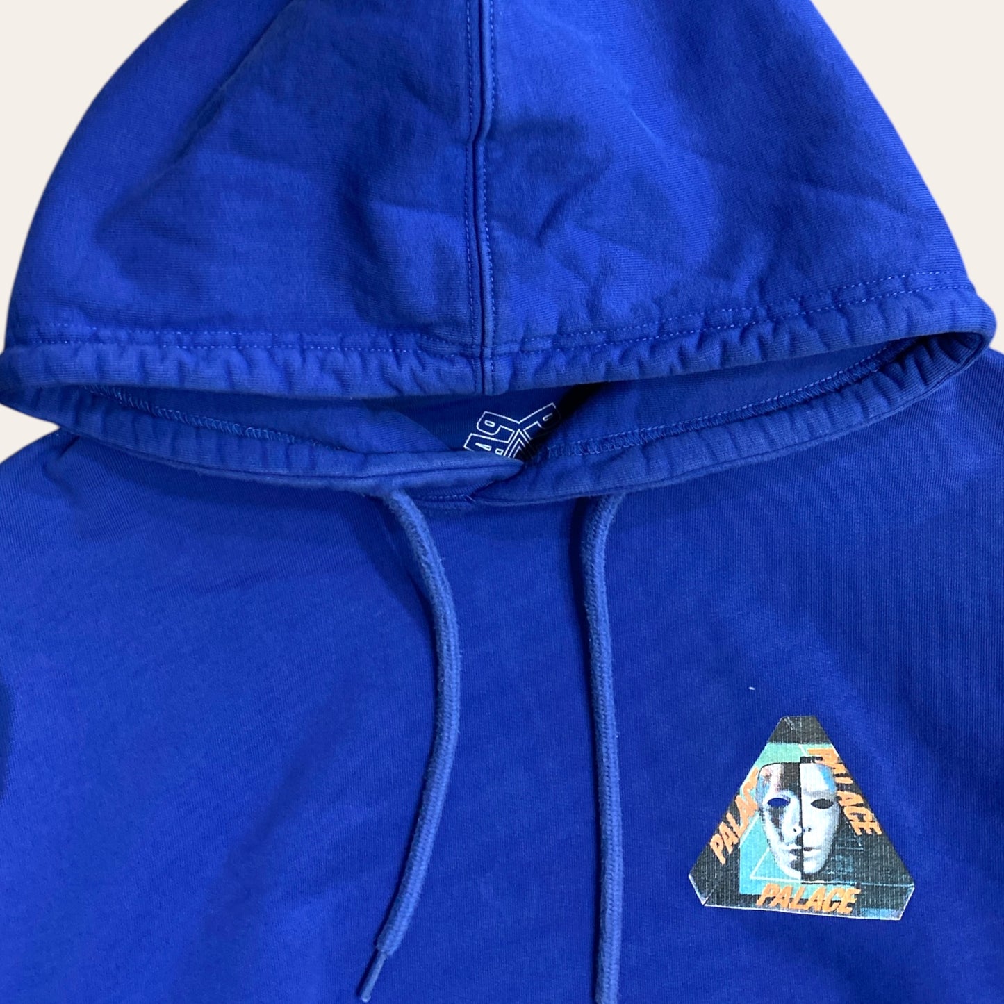 Palace Hoodie Blue Size M