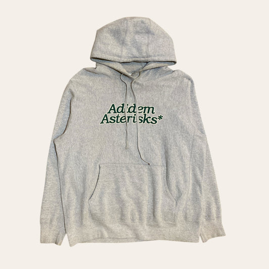 Adidem Asteriks Hoodie 'Grey/Green' Size XL