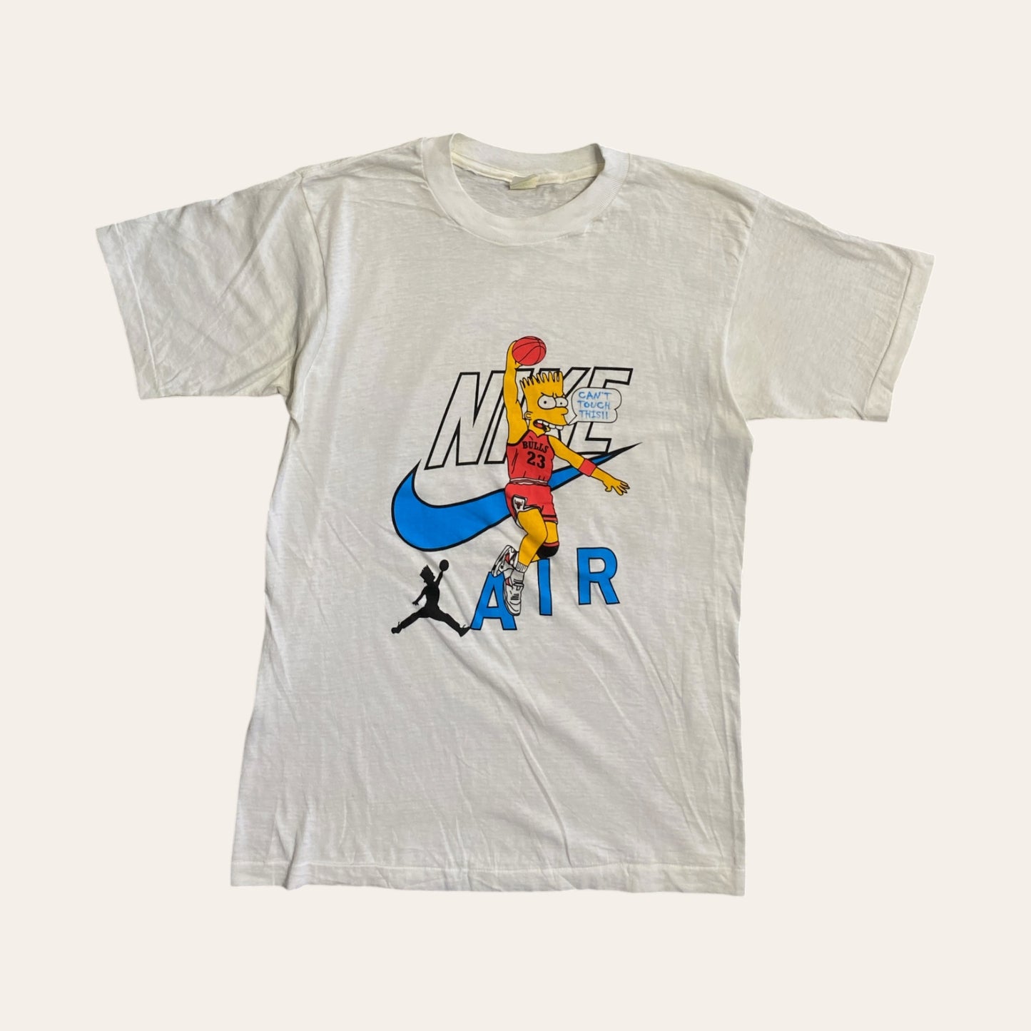 90's Nike Air Bootleg Bart Simpson Tee Size M