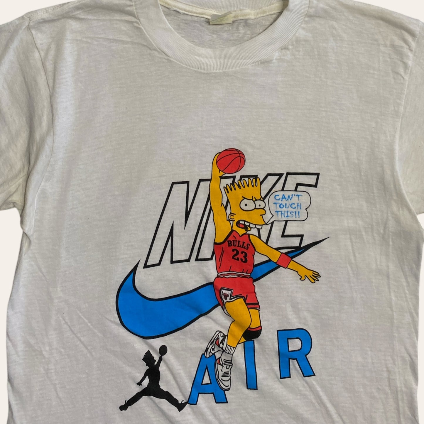 90's Nike Air Bootleg Bart Simpson Tee Size M