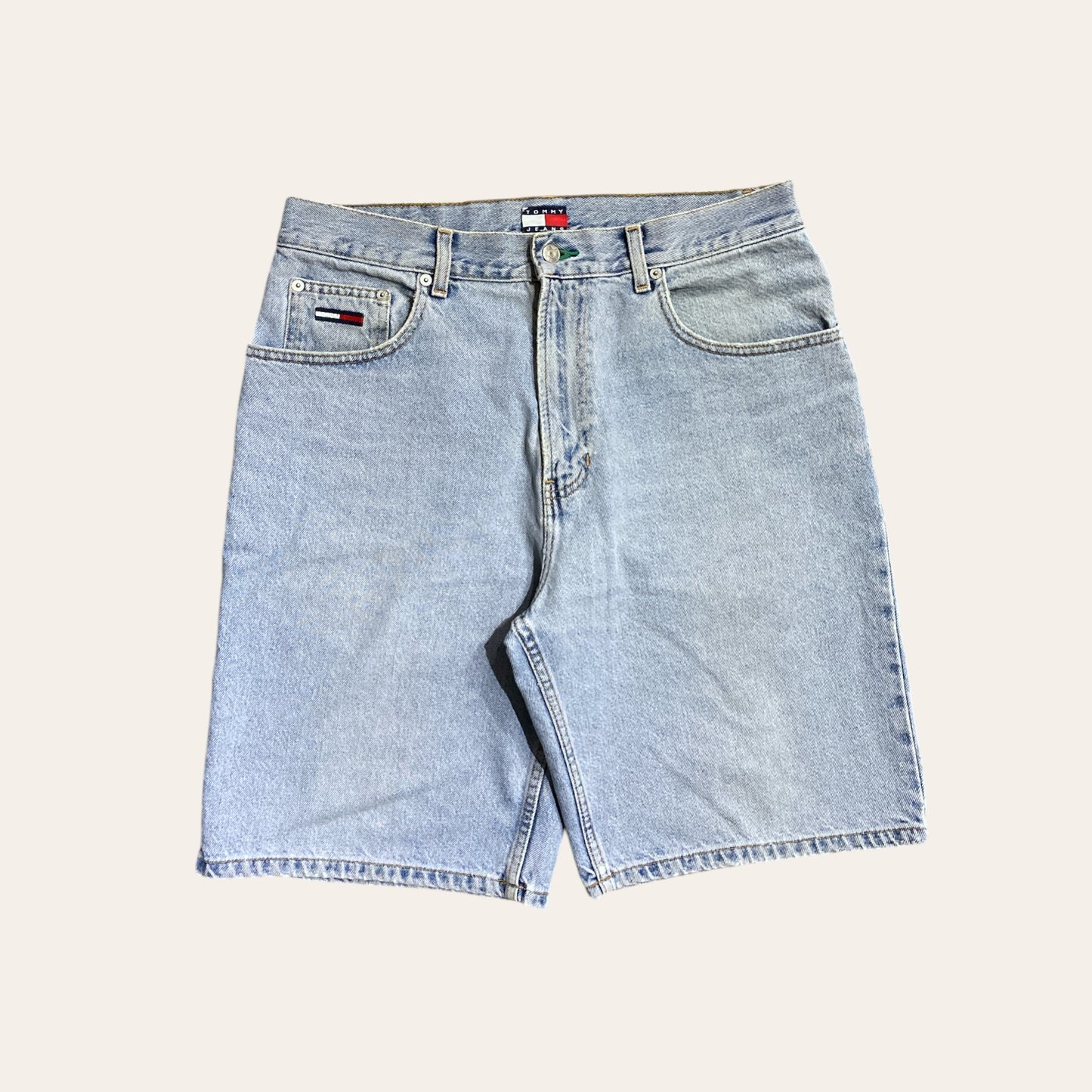 90's Tommy Hilfiger Denim Shorts Size 34