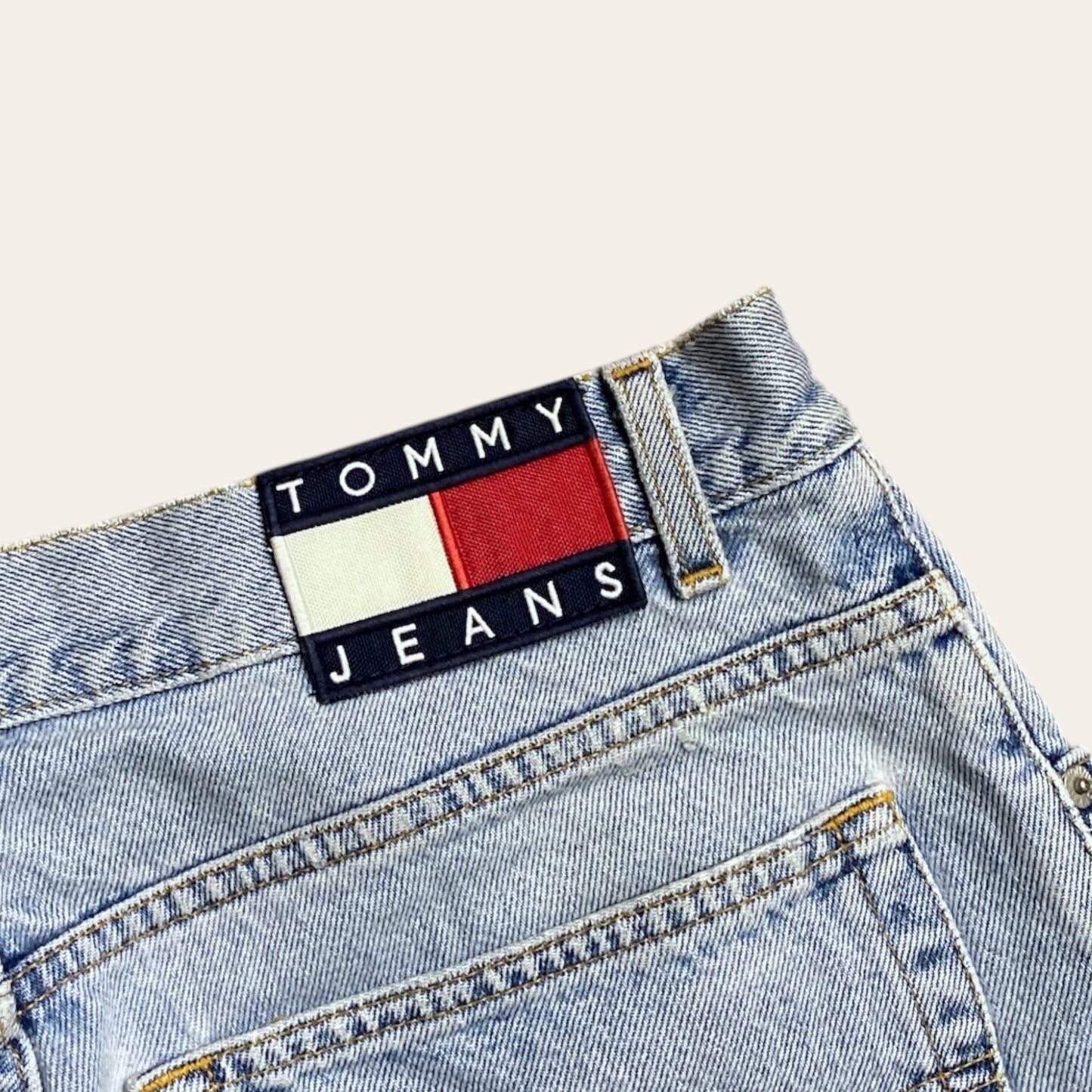 90's Tommy Hilfiger Denim Shorts Size 34