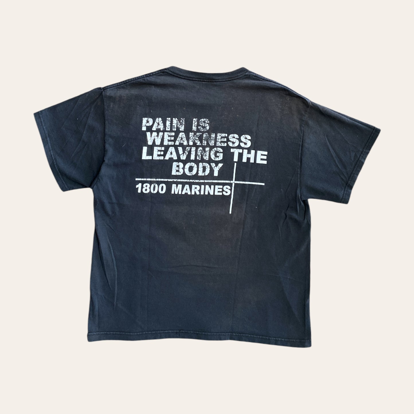 04' USA Marines '1-800' Tee Size L