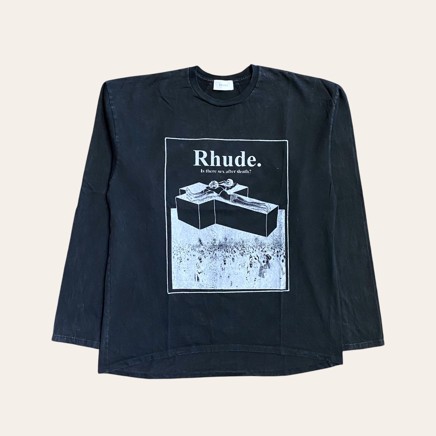 Rhude 'is there sex after death' Longsleeve Size S