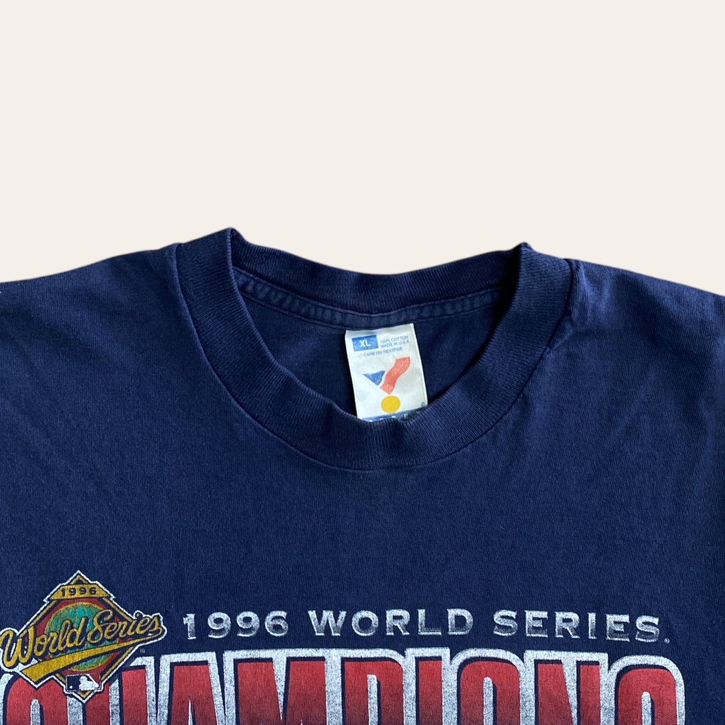 96' NY Yankees World Series Tee Size XL