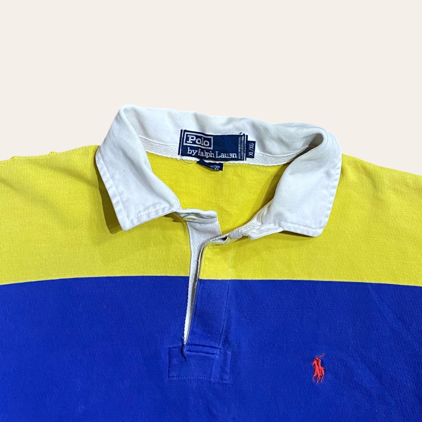 00s Polo RL Striped Rugby Shirt Size XL