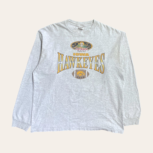 06' Iowa Hawkeyes Football Longsleeve Size XL