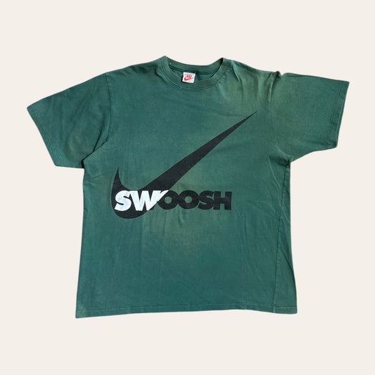 90s Nike Swoosh Tee Green Size L