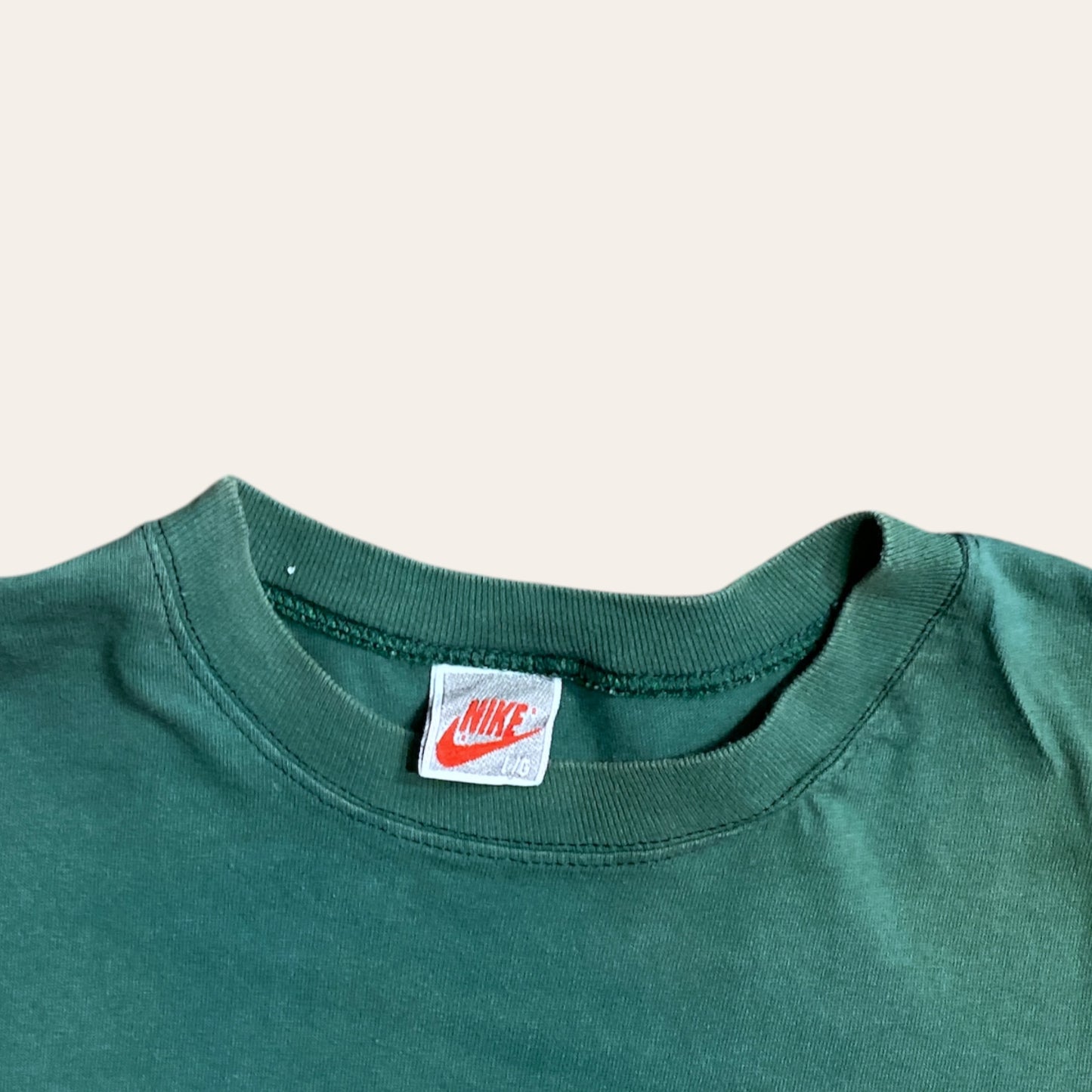 90s Nike Swoosh Tee Green Size L