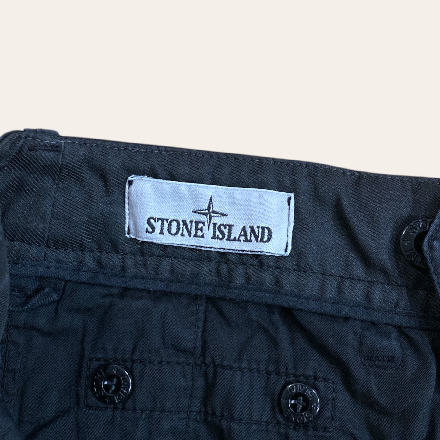 Stone Island Cargo Pants Black Size 32