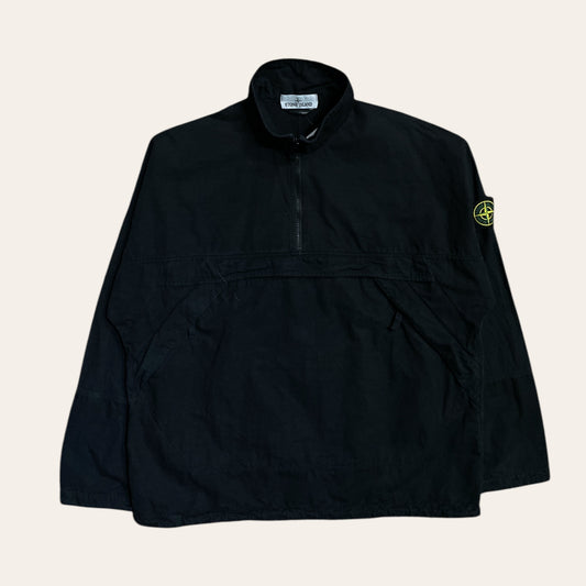 Stone Island 1/4 Zip Ripstop Pullover Size M