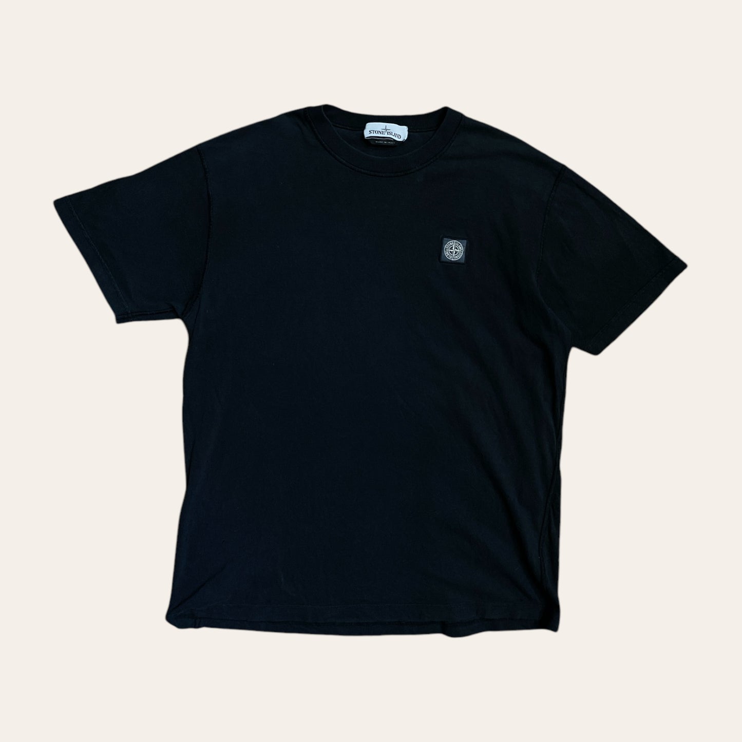 Stone Island Washed Tee Black Size L