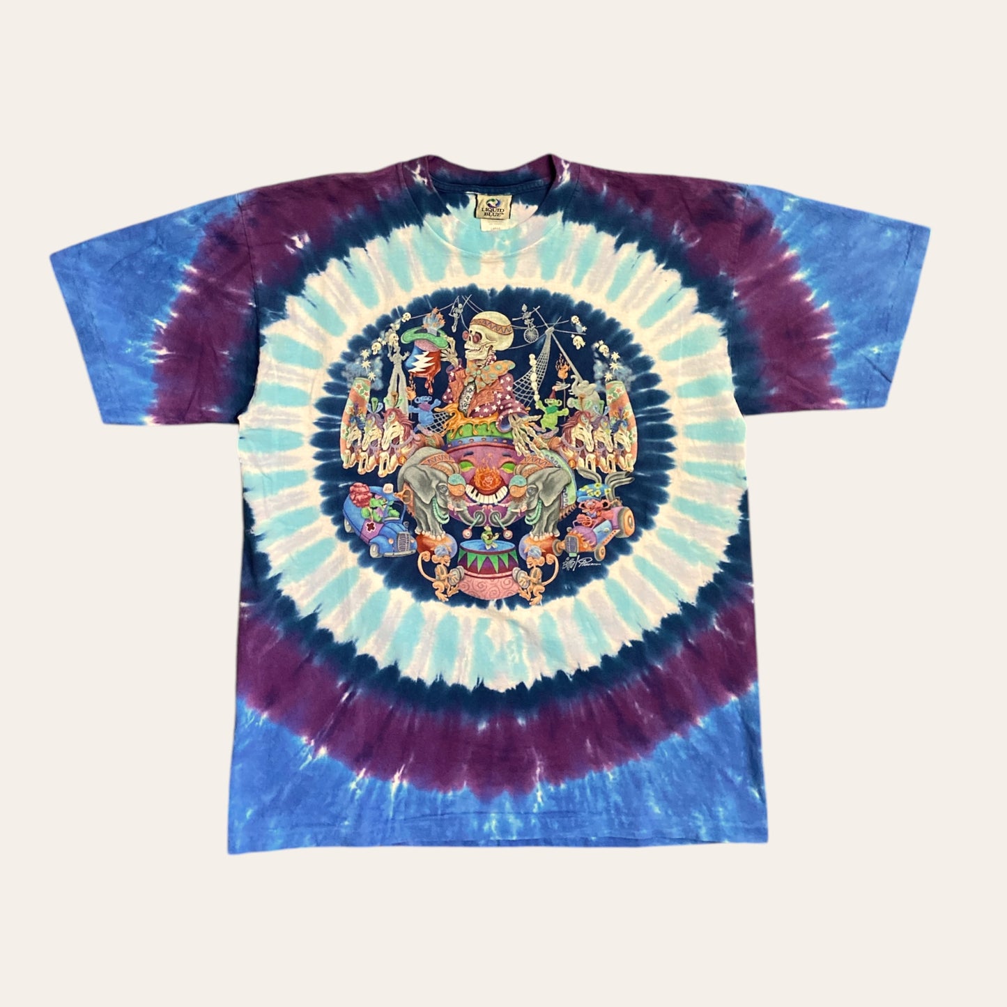 90s Grateful Dead Tie Dye Tee Size L