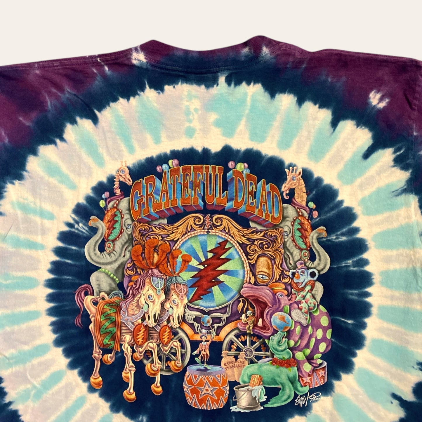 90s Grateful Dead Tie Dye Tee Size L