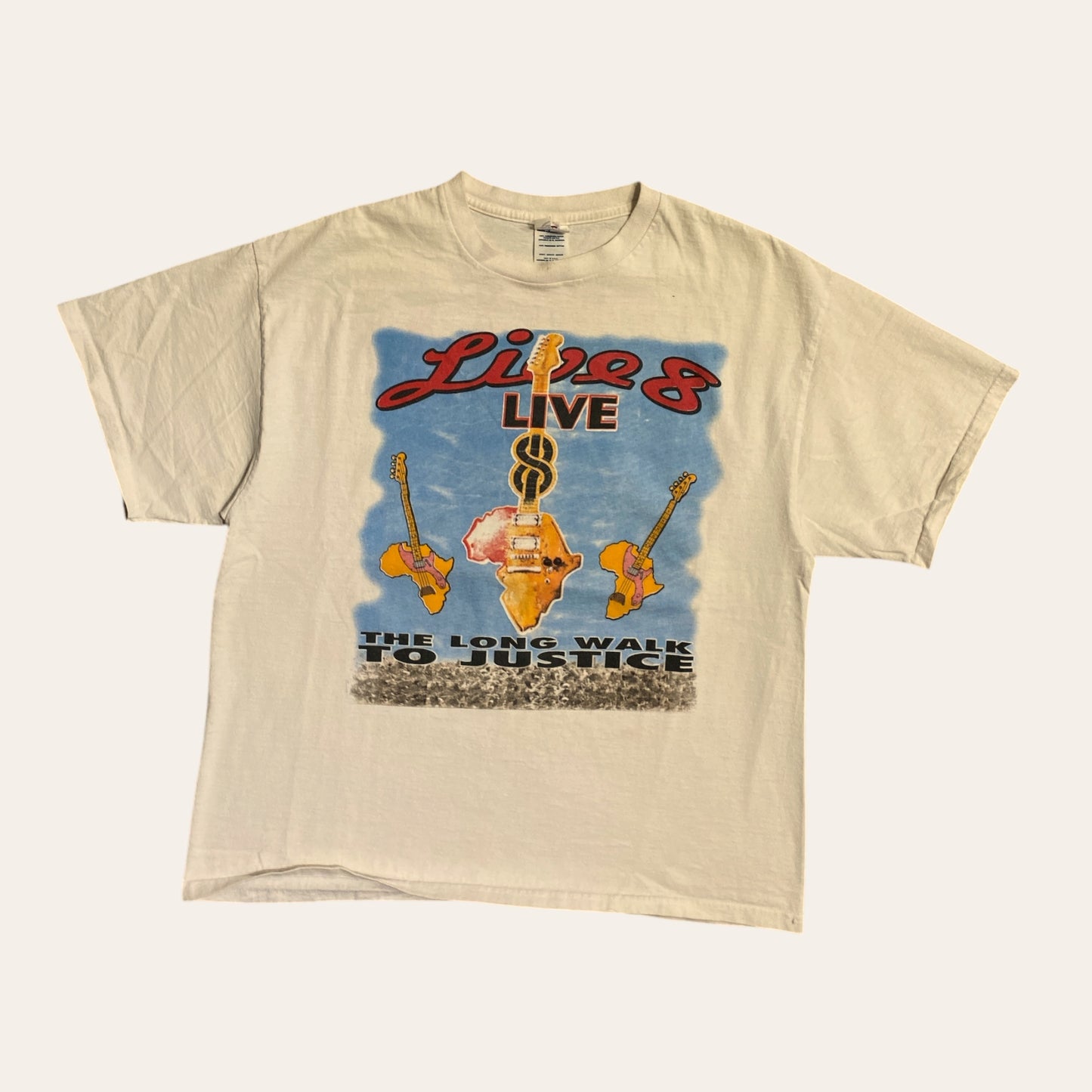 05' Live 8 Guitar Tee Size XL