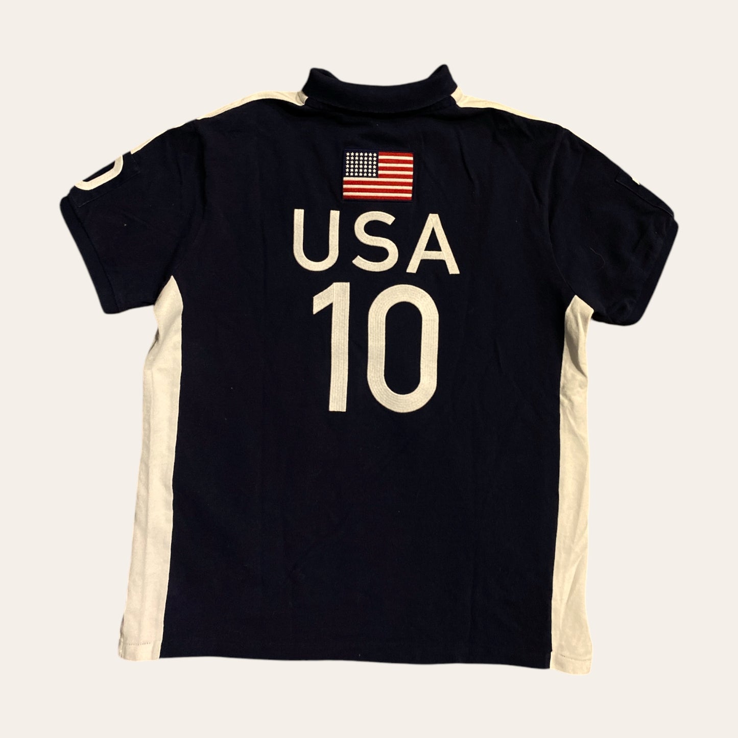 10' Polo RL USA Polo Shirt Size L