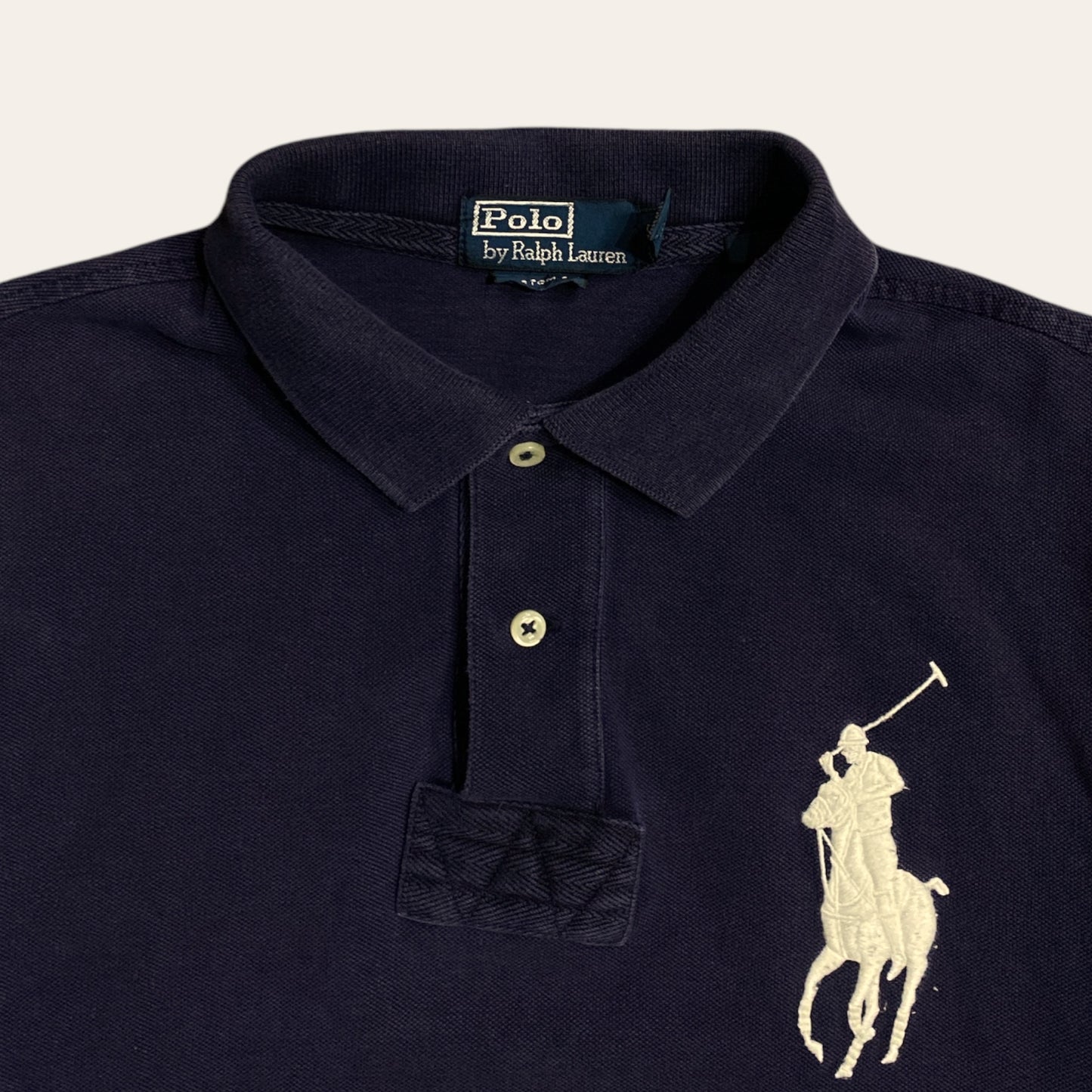 00s Polo RL '3' Polo Shirt Size L