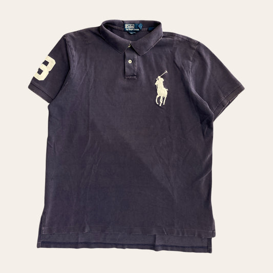 00s Polo RL Big Horse Polo Shirt Navy/White Size XL