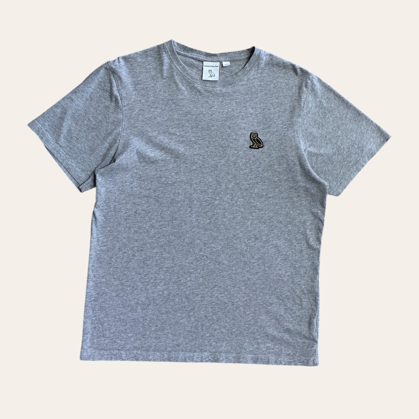 OVO Small Owl Tee Grey Size S