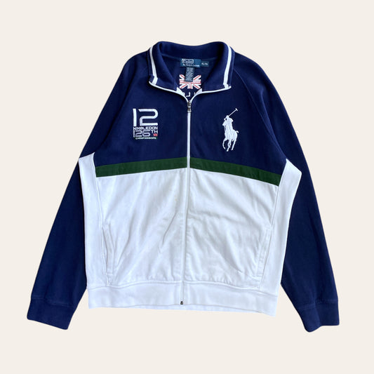 00s Polo RL Wimbledon Zip Up Size XL
