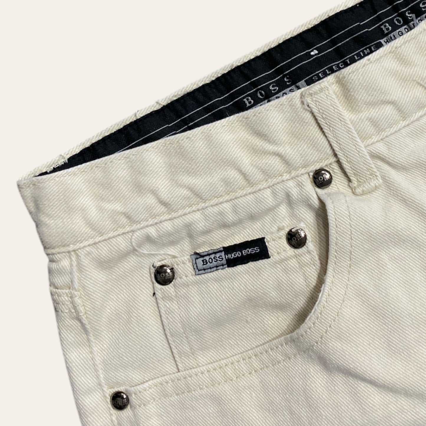 Hugo Boss Jeans White Size 36"