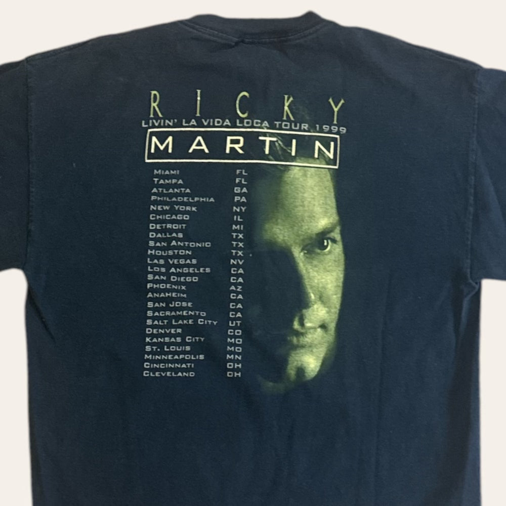 1999 Ricky Martin Tee Size L