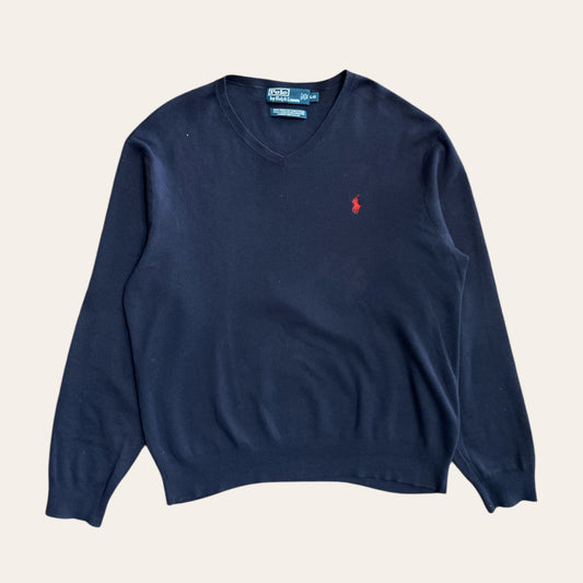 00s Polo RL Knit Sweater Navy Size L
