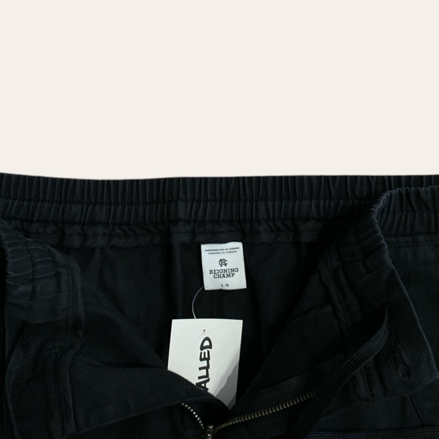 Reigning Champ Striped Twill Pant Size L