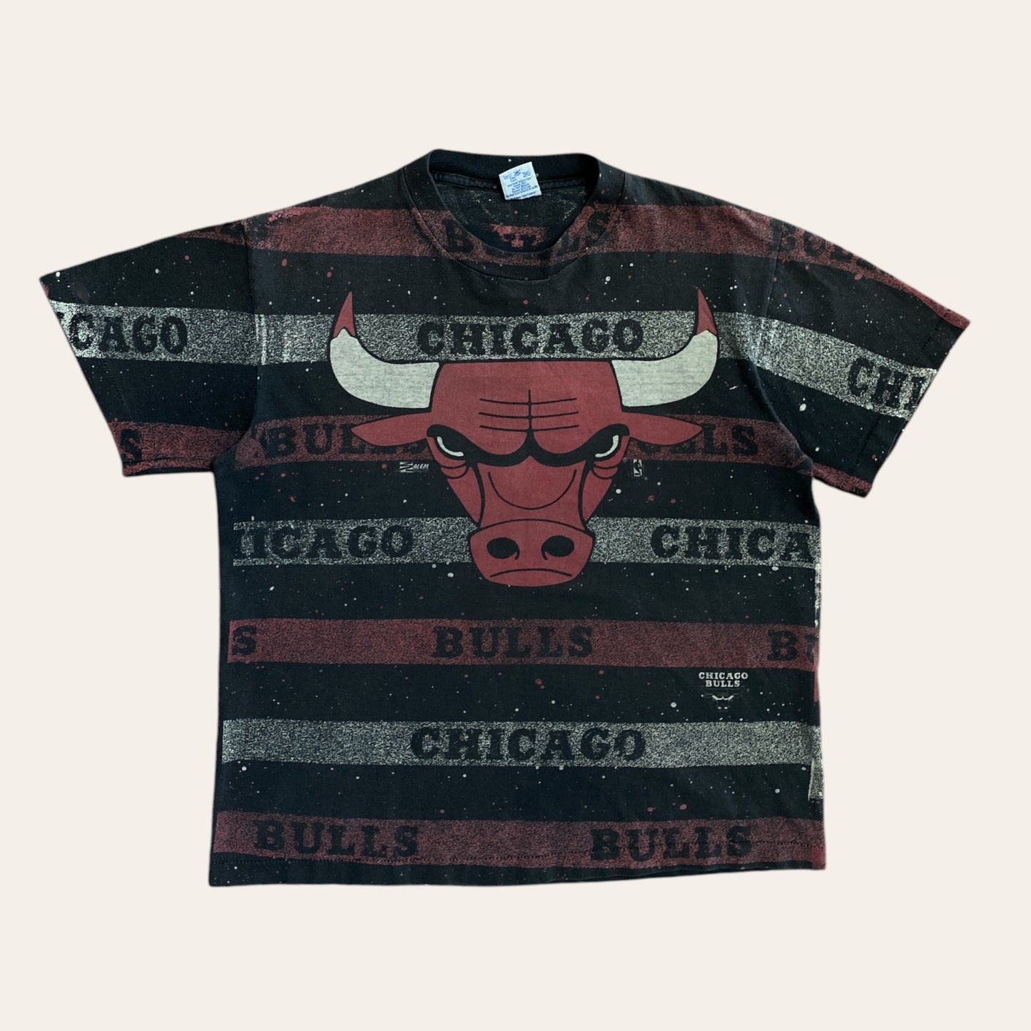 90s Chicago Bulls AOP Tee Size M