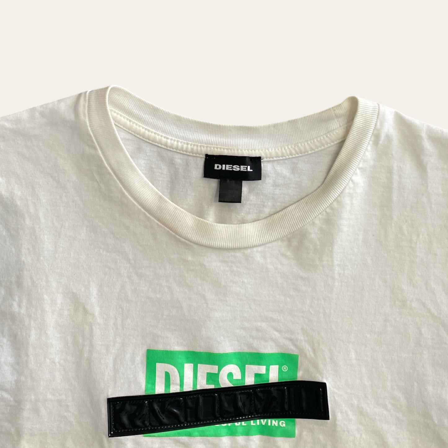 Diesel Tape Applique Tee Size S