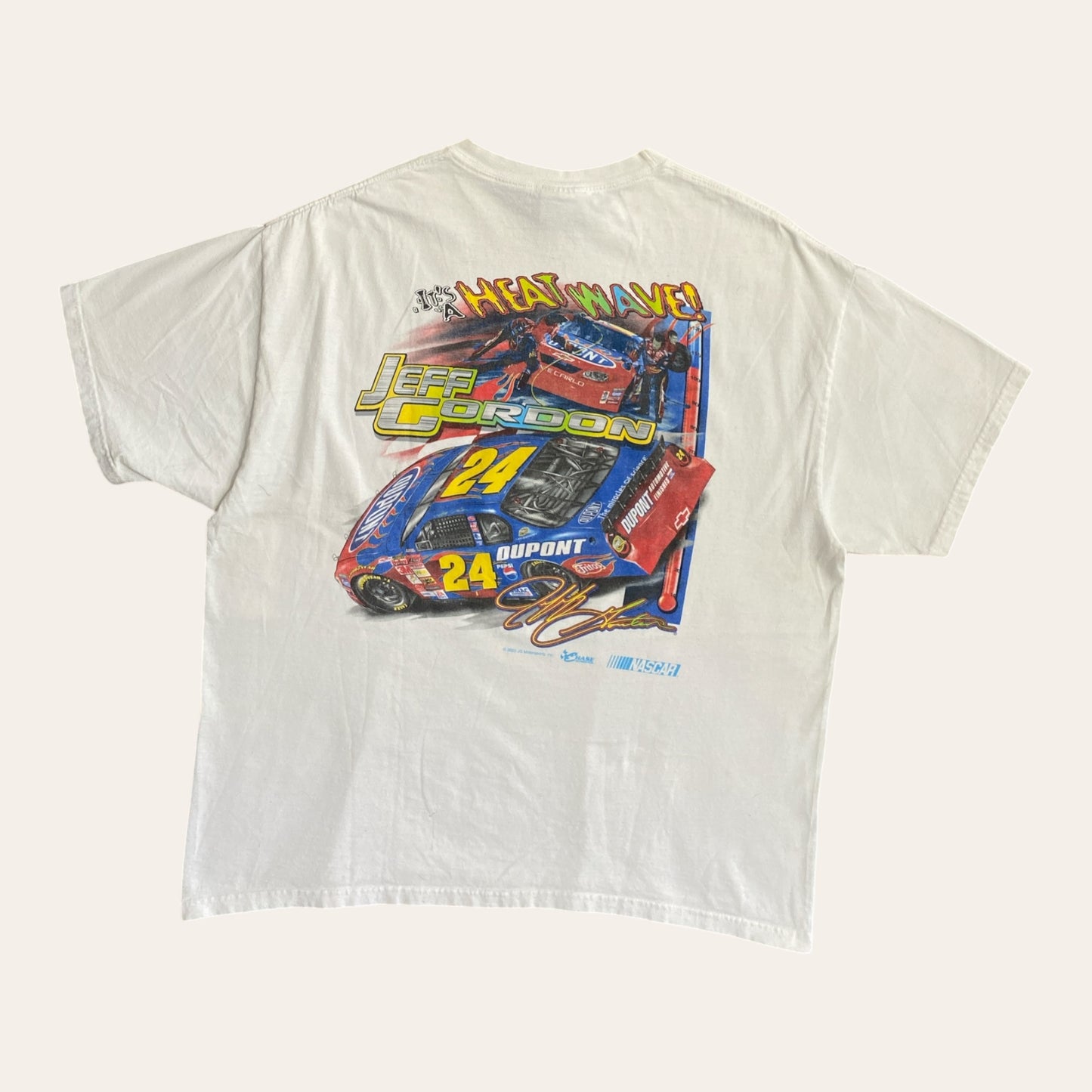 03' Jeff Gordon 'Heat Wave' Tee Size L