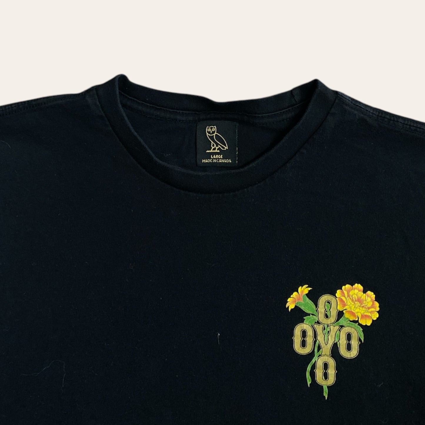 OVO Floral Tee Size L