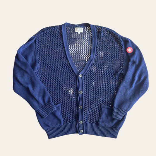 Cav Empt Knit Cardigan Navy Size M