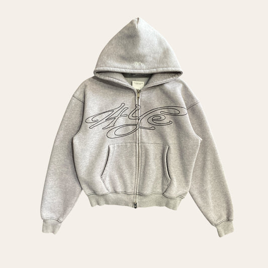 4YE Zip Up Grey Size 1