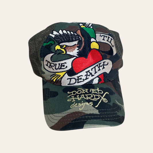 Ed Hardy Camo Trucker Hat