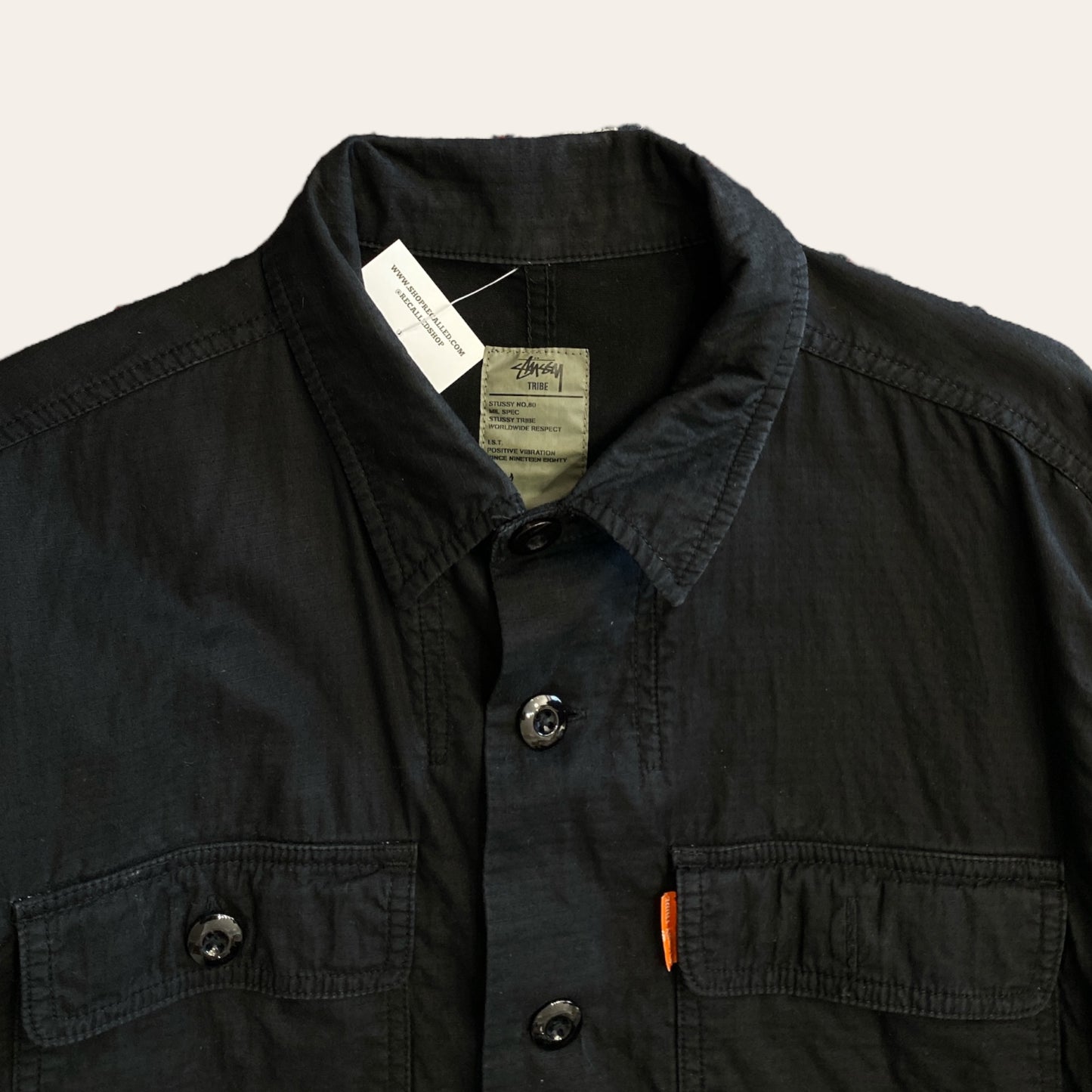 Stussy Tribe Button up Black Size M