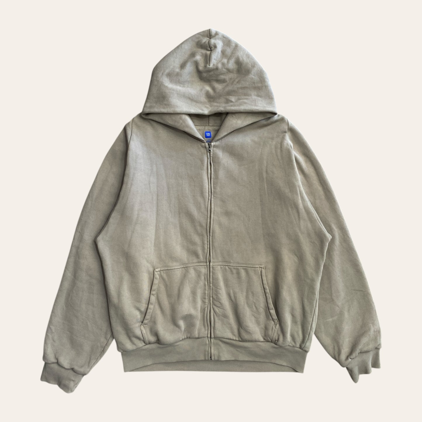 Yzy x Gap eng. by Balenciaga Zip Up Hoodie Size XL