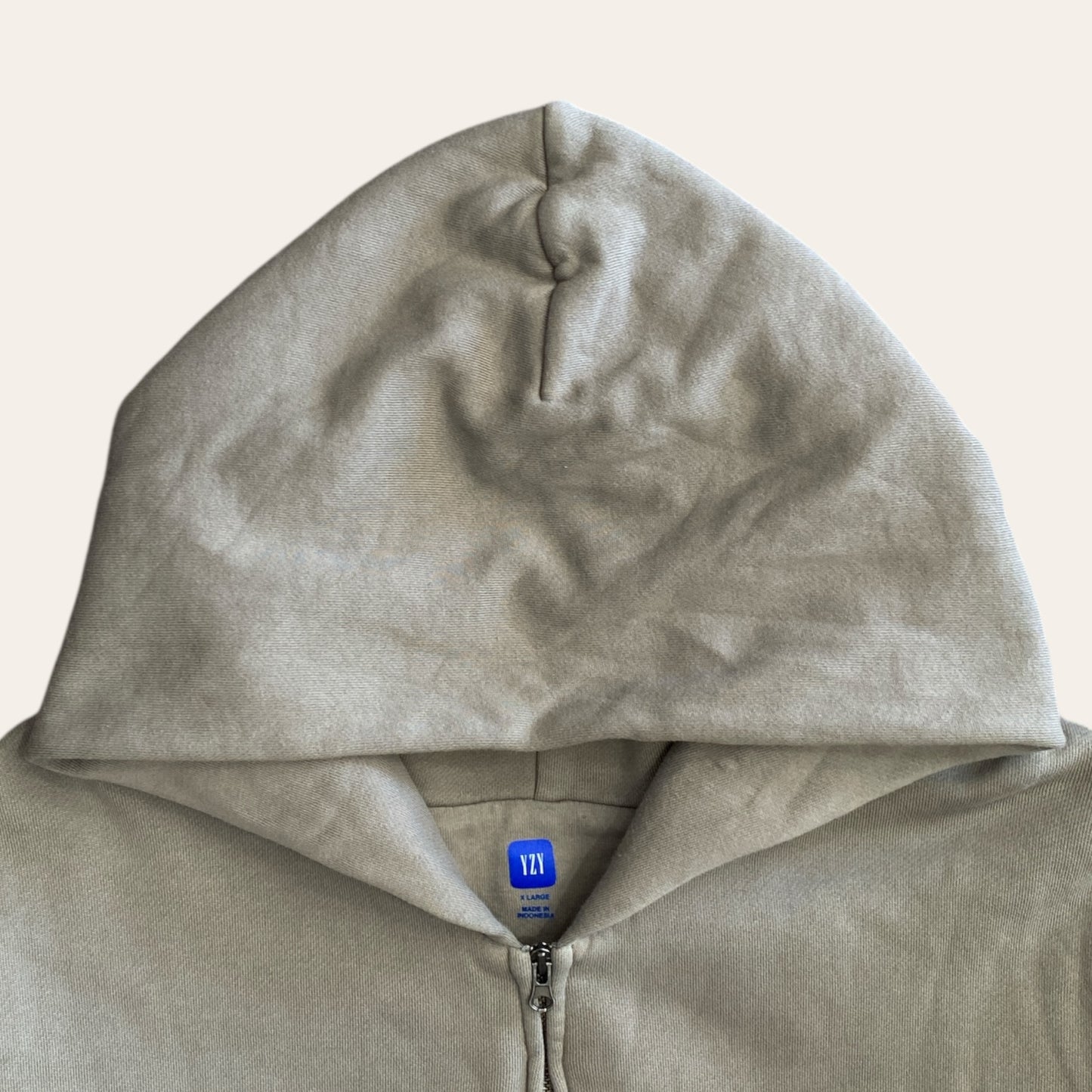 Yzy x Gap eng. by Balenciaga Zip Up Hoodie Size XL