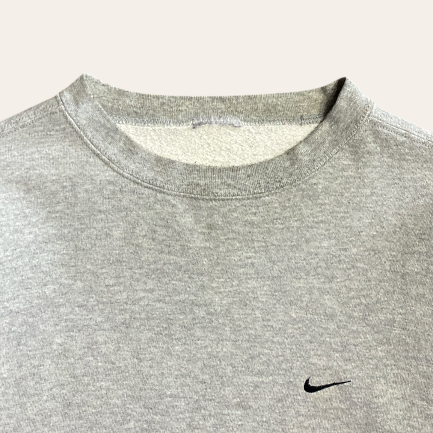 90s Nike Side Swoosh Sweatshirt Grey Size M