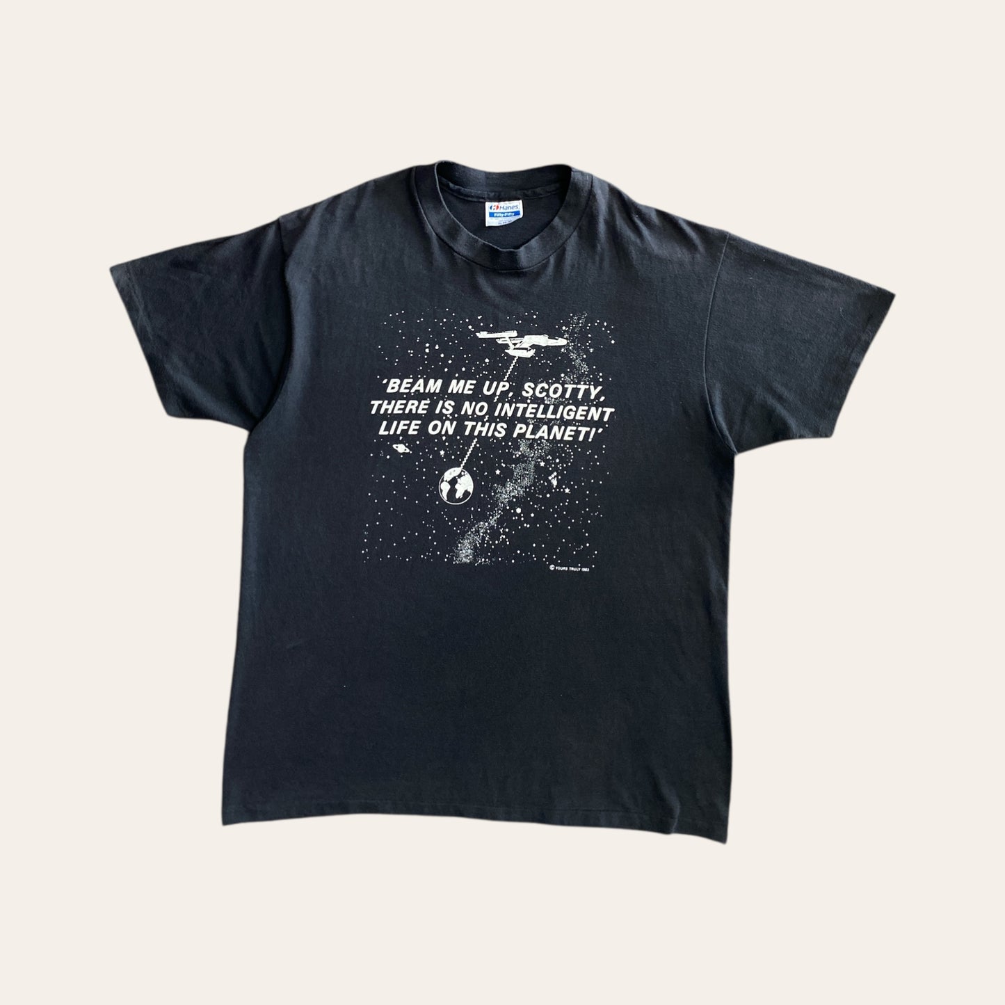 90s Beam Me Up Scotty Tee Size XL