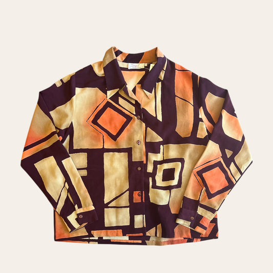 Signe Button Up Shirt Size M