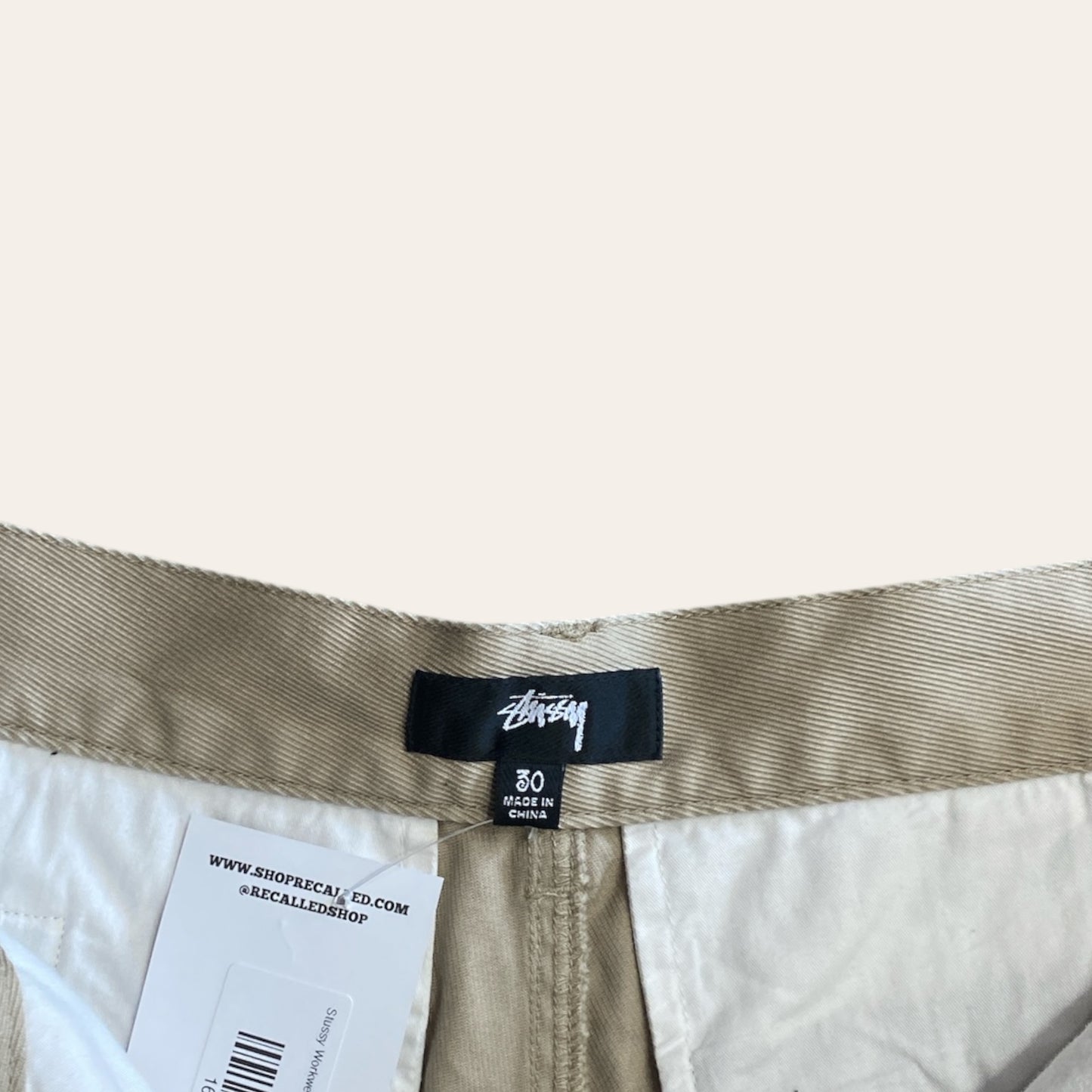 Stussy Workwear Baggy Twill Pants Size 30