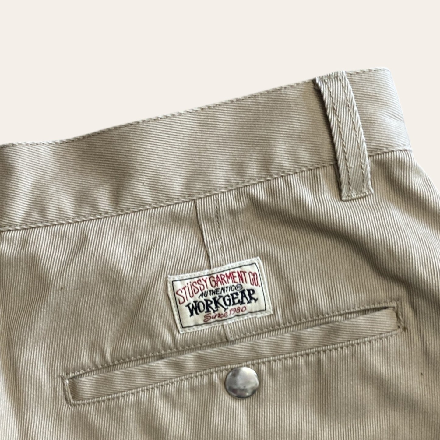 Stussy Workwear Baggy Twill Pants Size 30